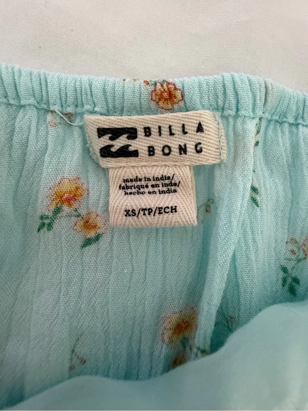 Billabong mint green